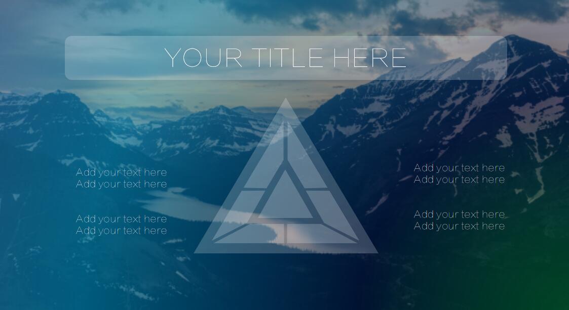 ios大气商务汇报PPT模板