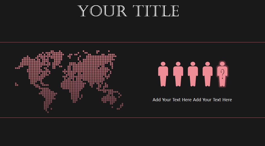 国外创意几何风商务PPT模板