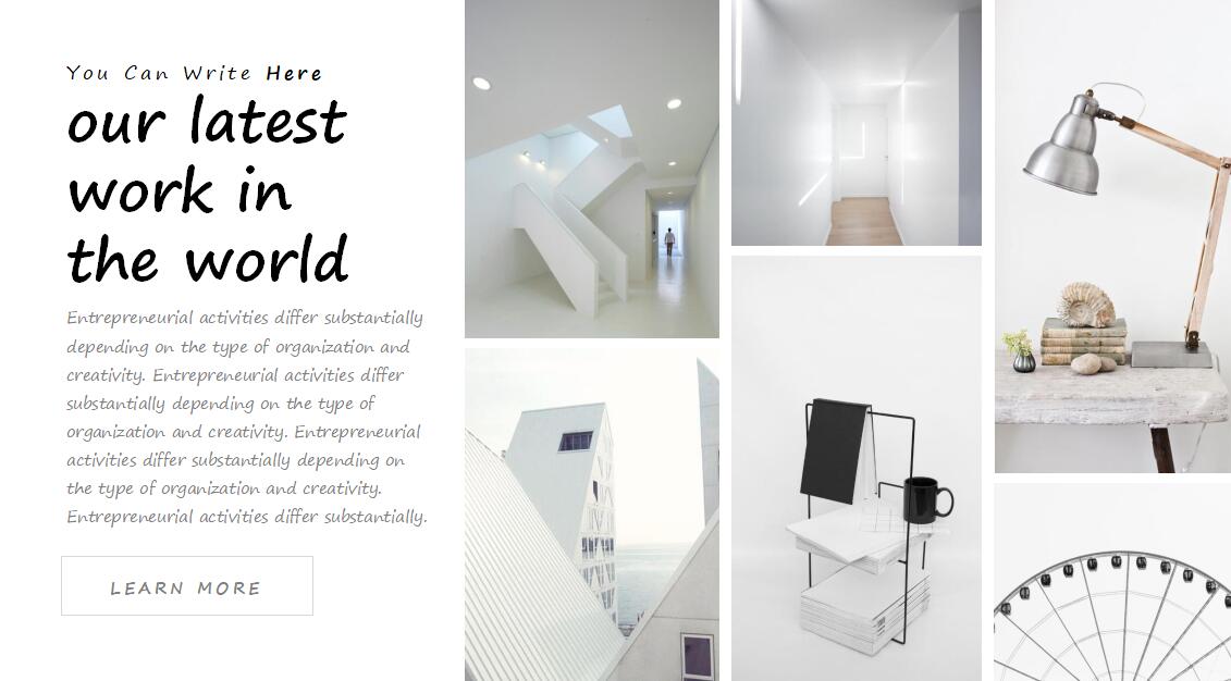 极简欧美公司介绍通用ppt模板