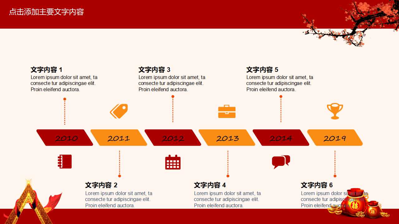 开门红工作汇报ppt模板