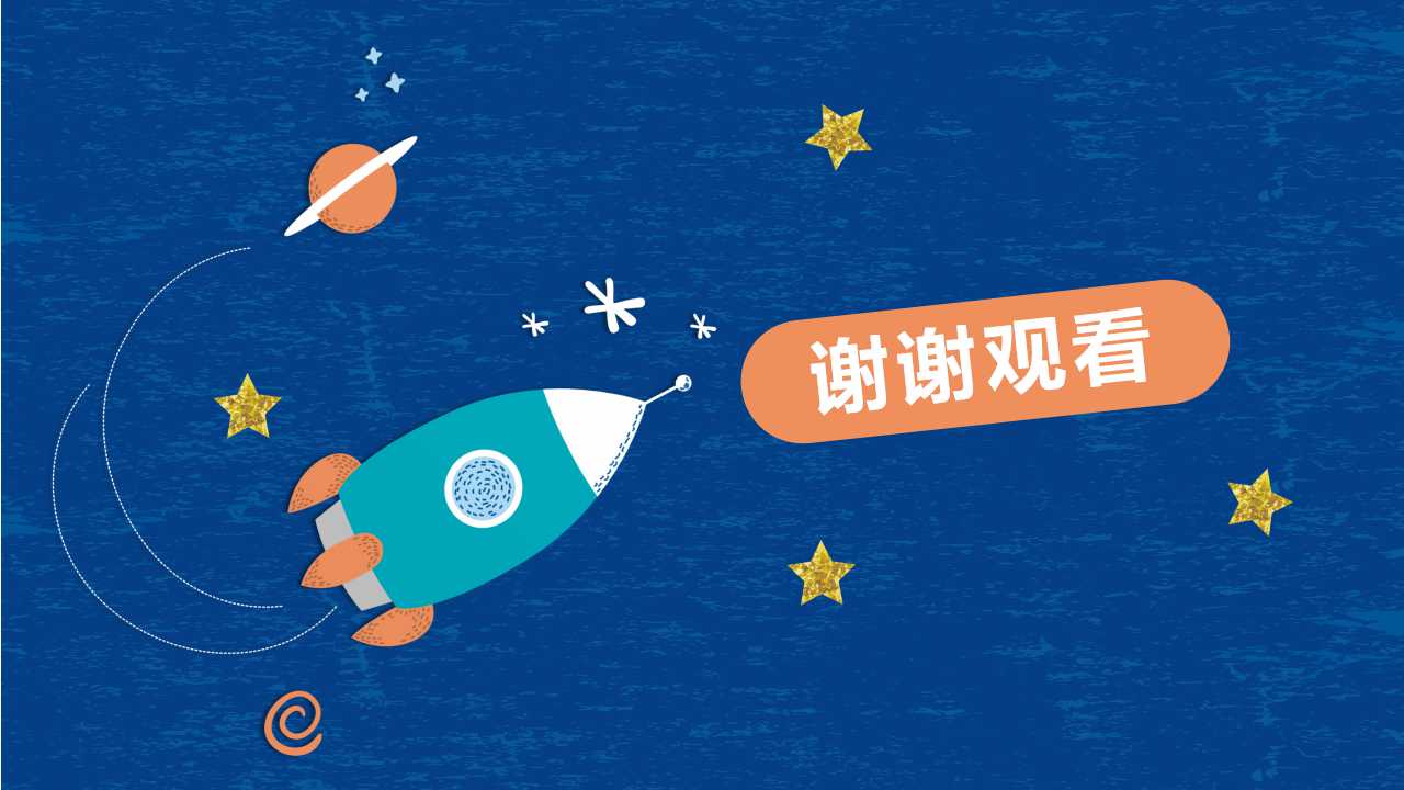 精美卡通生日ppt模板