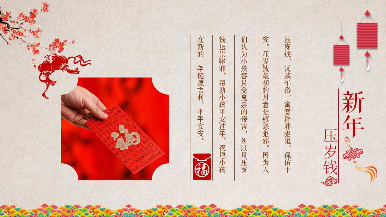 关于春节主题的ppt模板