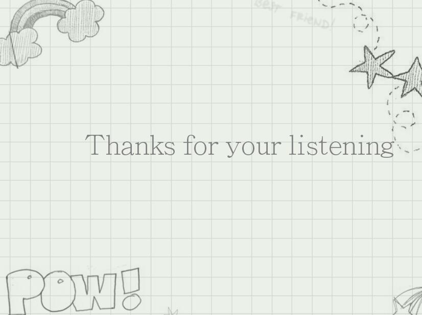 灰色卡通手绘工作总结ppt模板