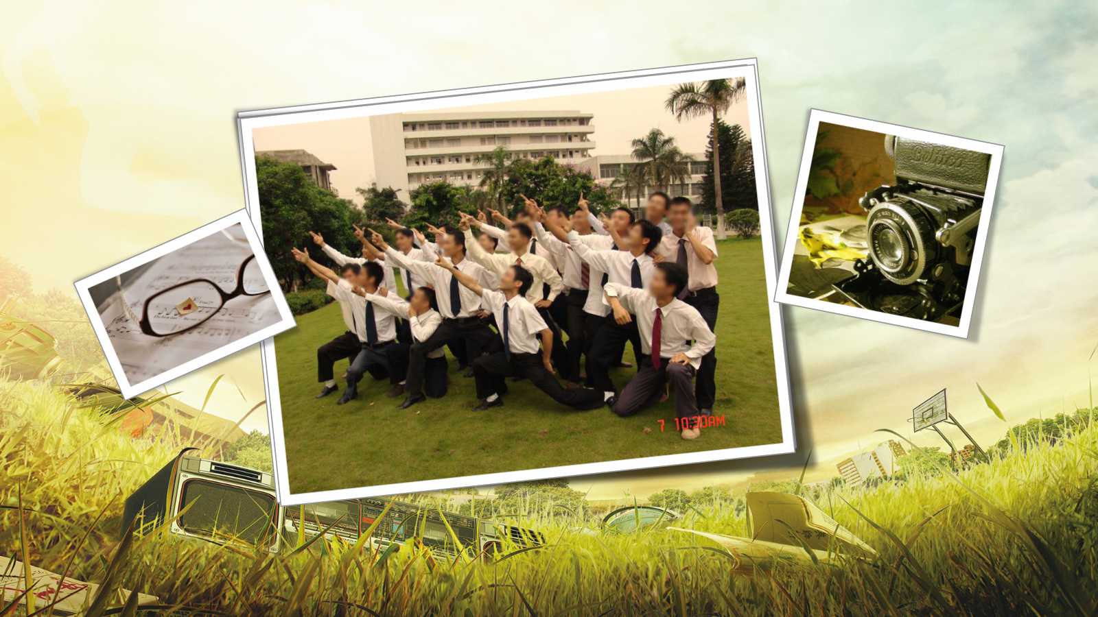 同学会纪念册ppt模板