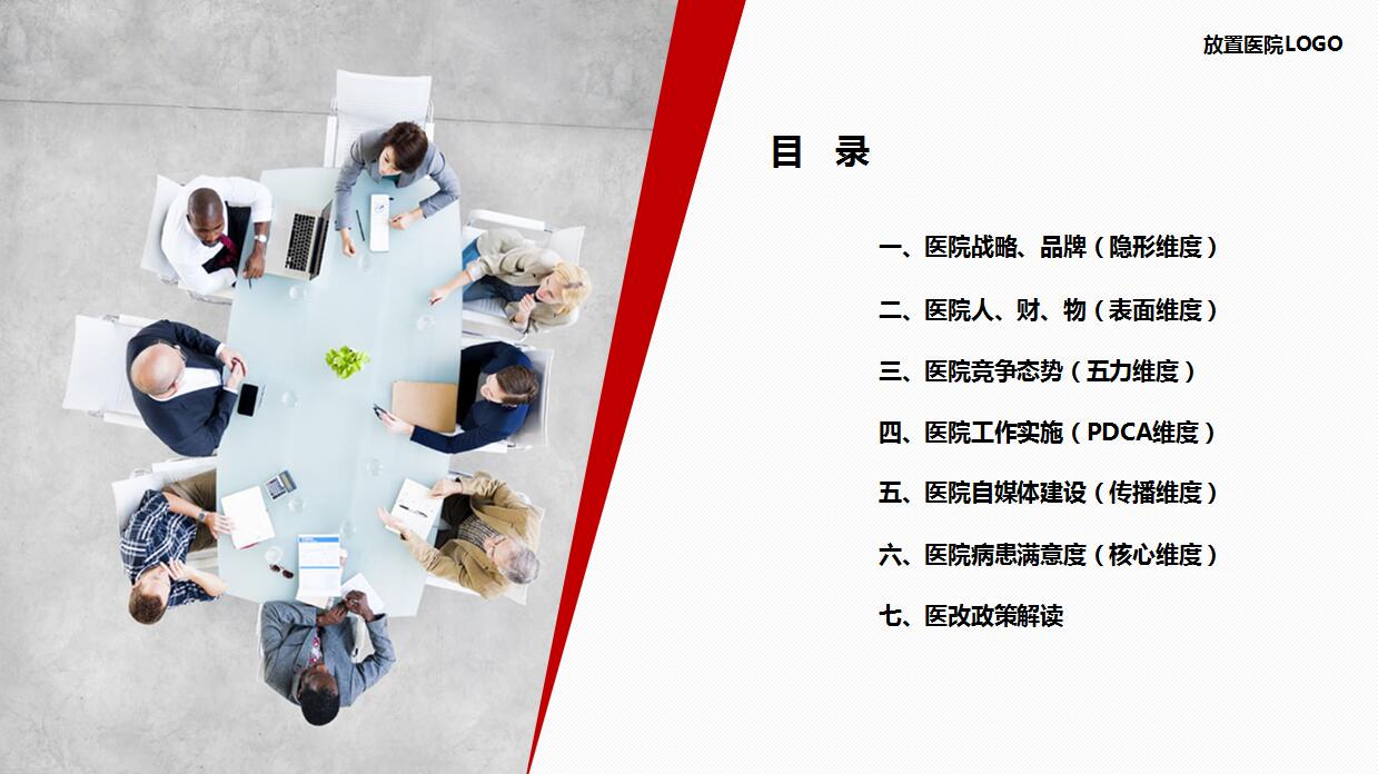 医院年度个人工作总结ppt模板