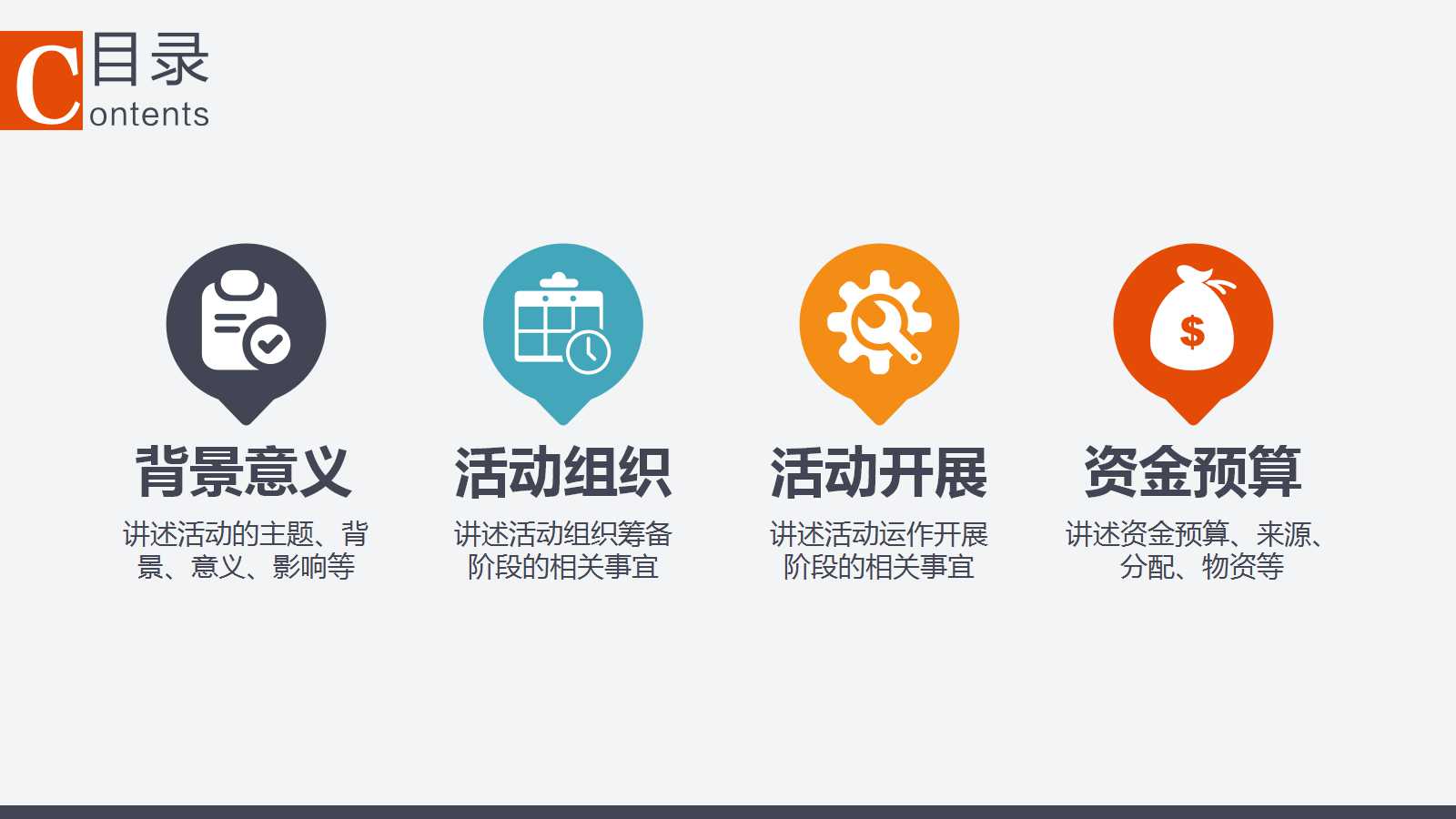 同学聚会策划方案ppt模板