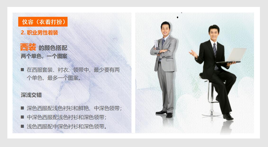 职业礼仪培训ppt模板