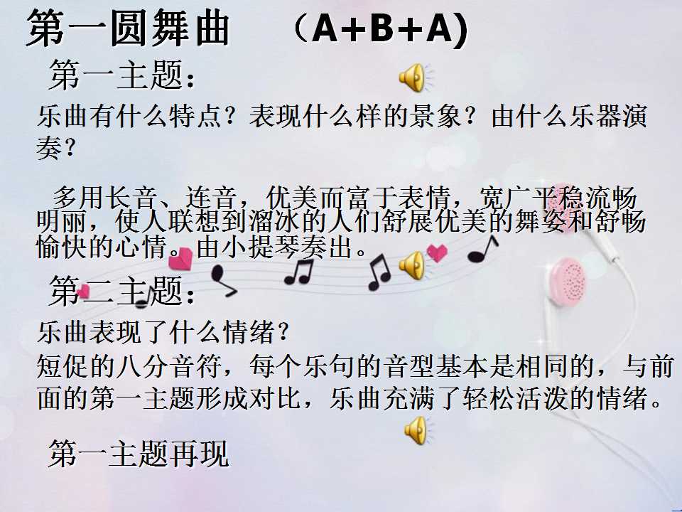 溜冰圆舞曲ppt课件