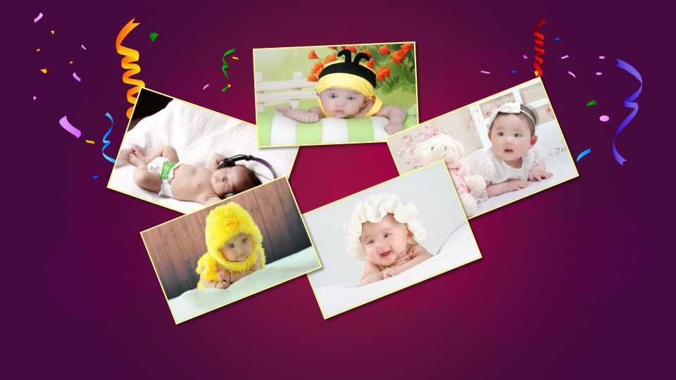 精美生日快乐动态ppt模板