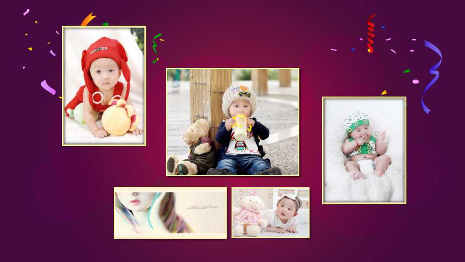 精美生日快乐动态ppt模板