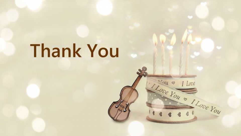 动态生日祝福ppt模板