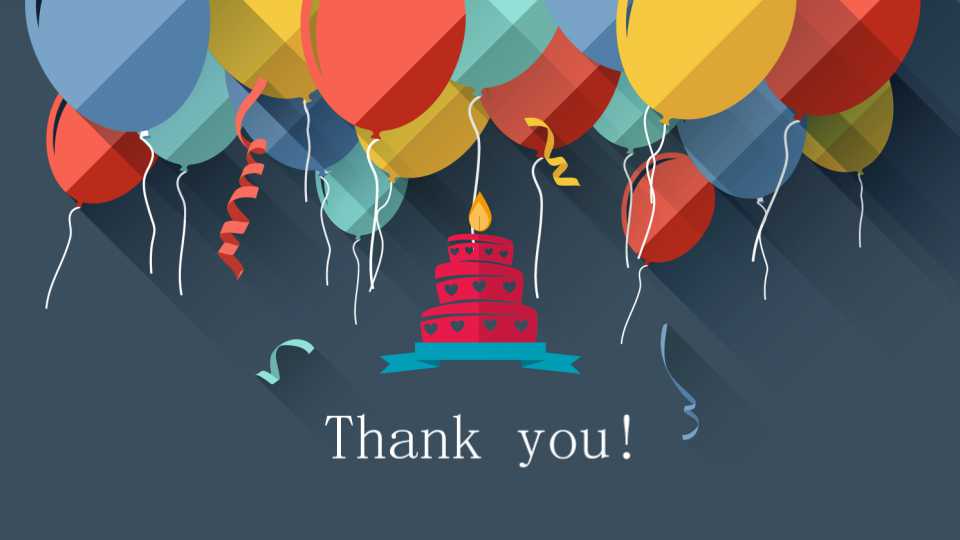 生日主题ppt模板