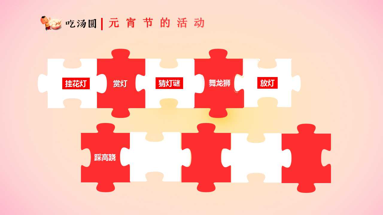 幼儿园大班元宵节ppt