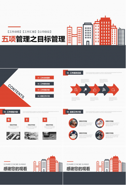 五项管理之目标管理ppt模板