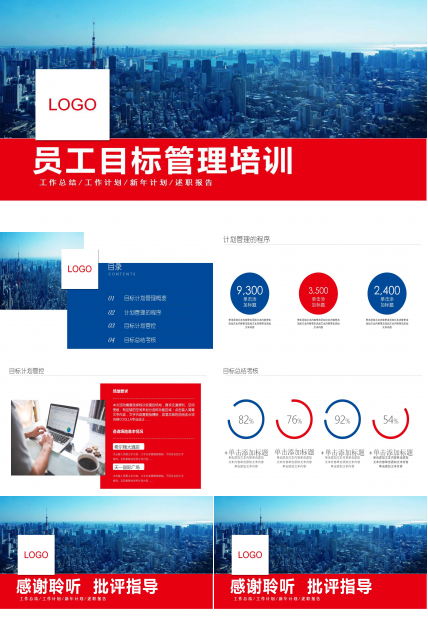 员工目标管理培训ppt模板