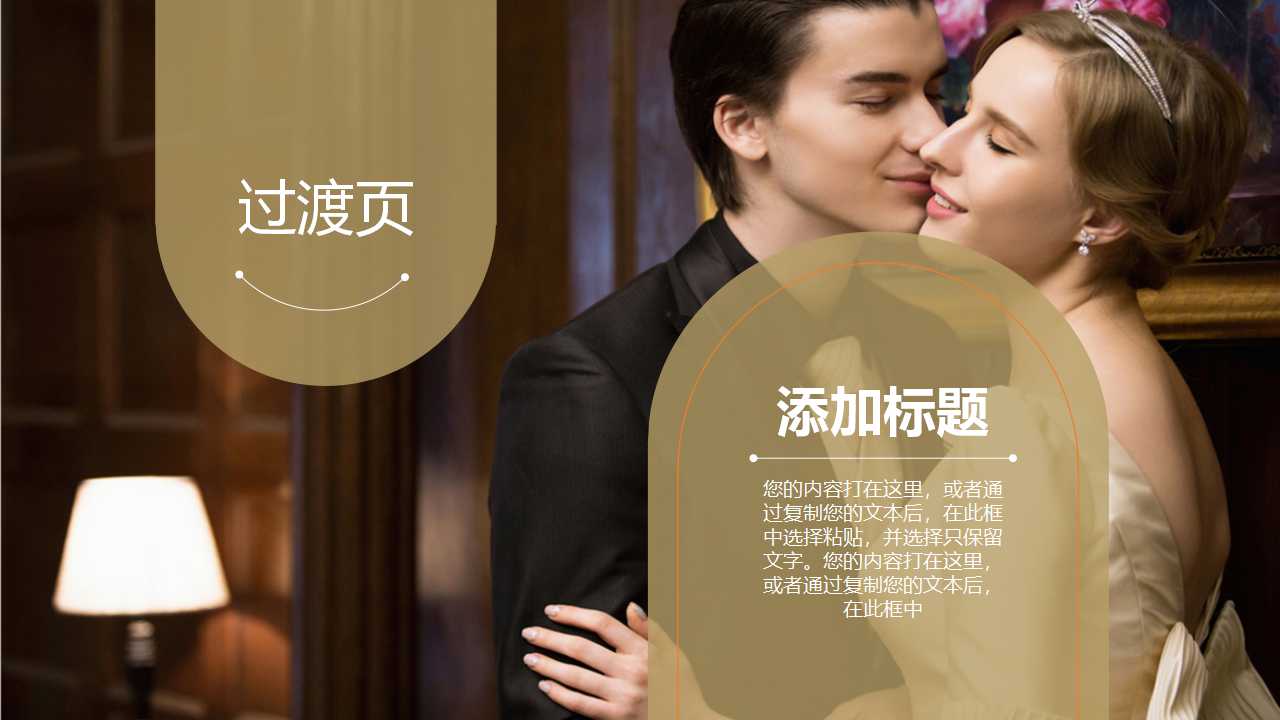 婚礼策划书ppt模板