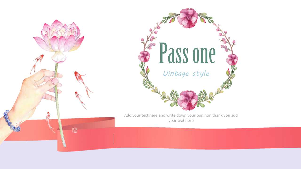 三八妇女节英文ppt模板