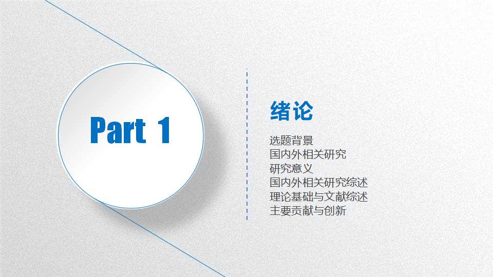 复旦大学硕士答辩ppt模板