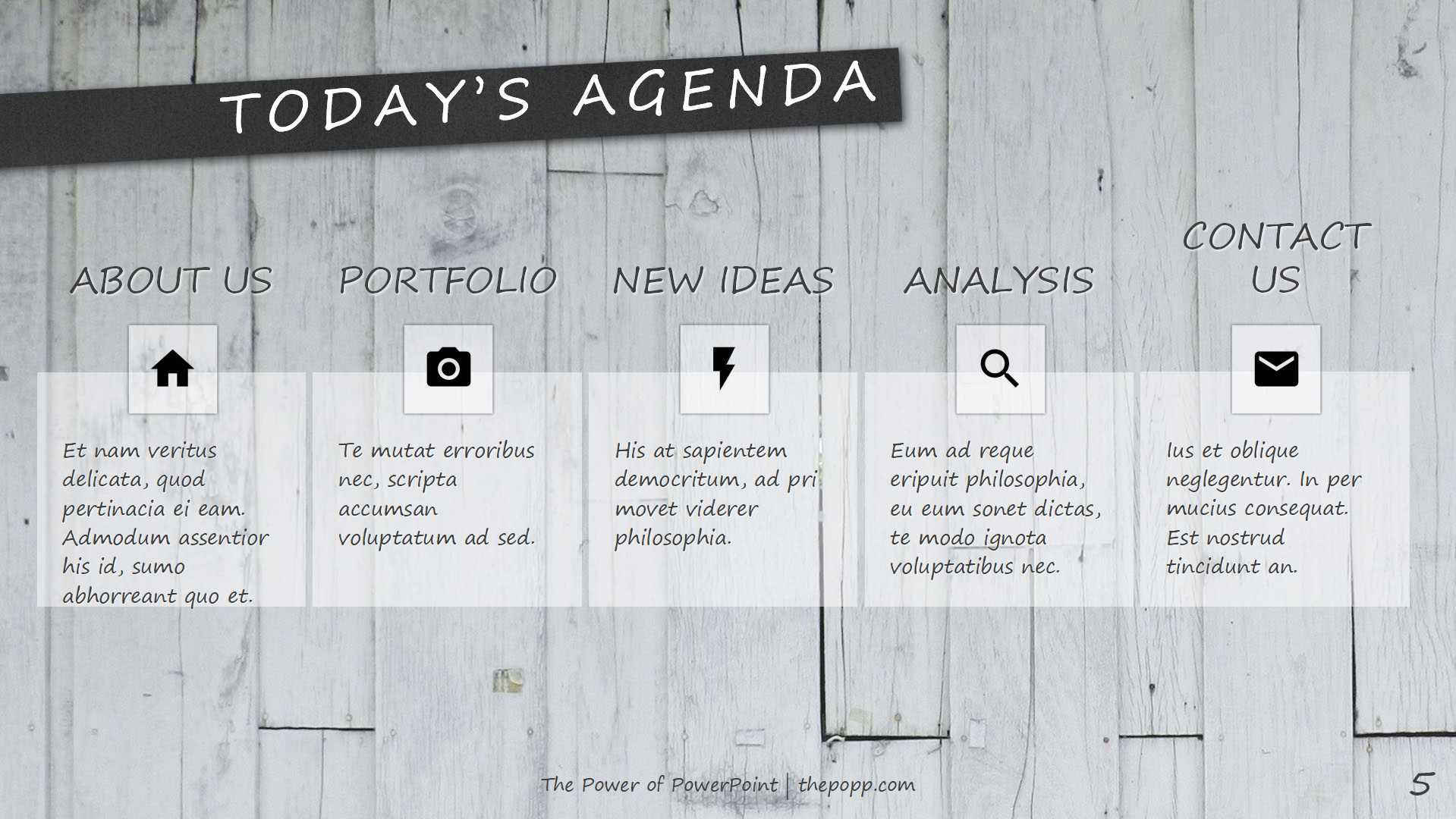 国外经典灰色背景PPT模板