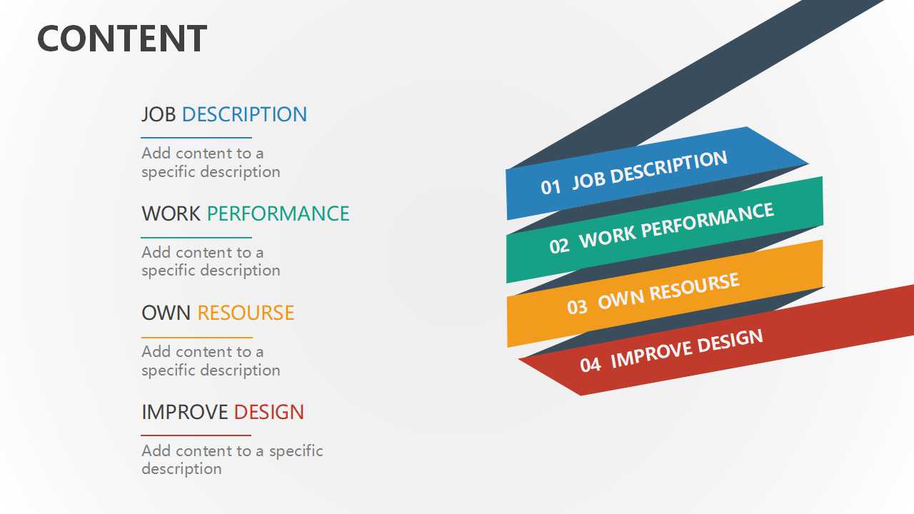 深蓝PPT模板——国外颜色主题