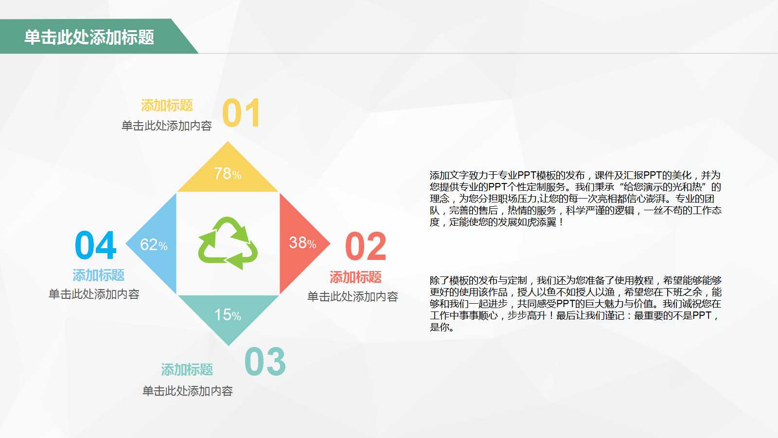 演示技巧PPT课件作品欣赏