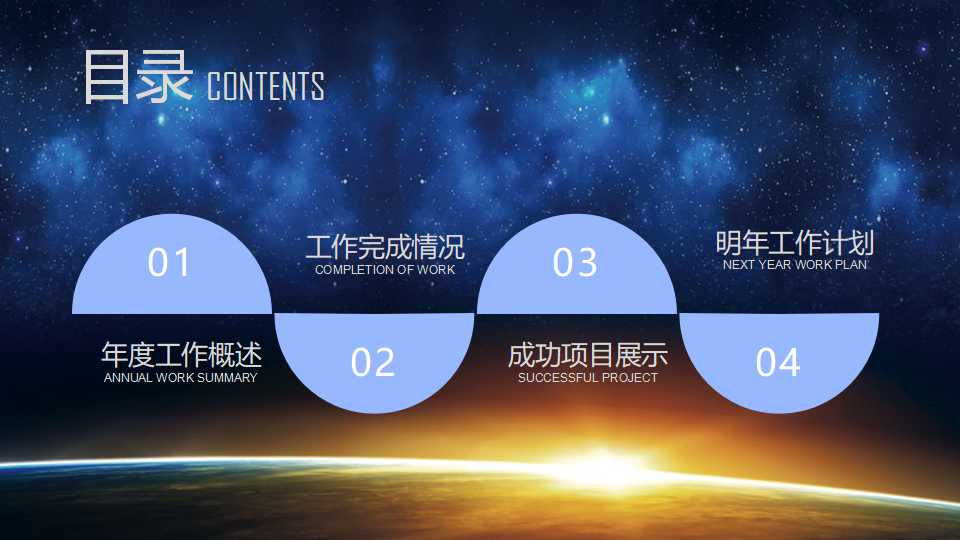 国外网络链接-科技-PPT模板