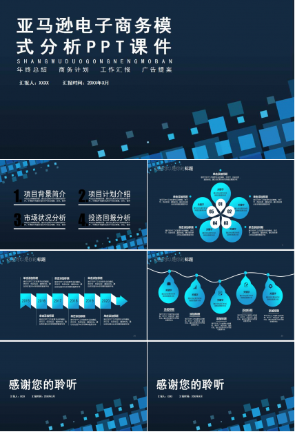 亚马逊电子商务模式分析PPT课件