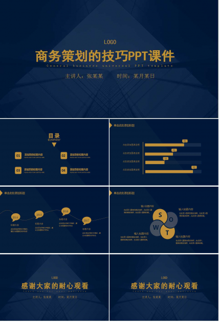 策划的基本原理与方法-商务策划的技巧PPT课件