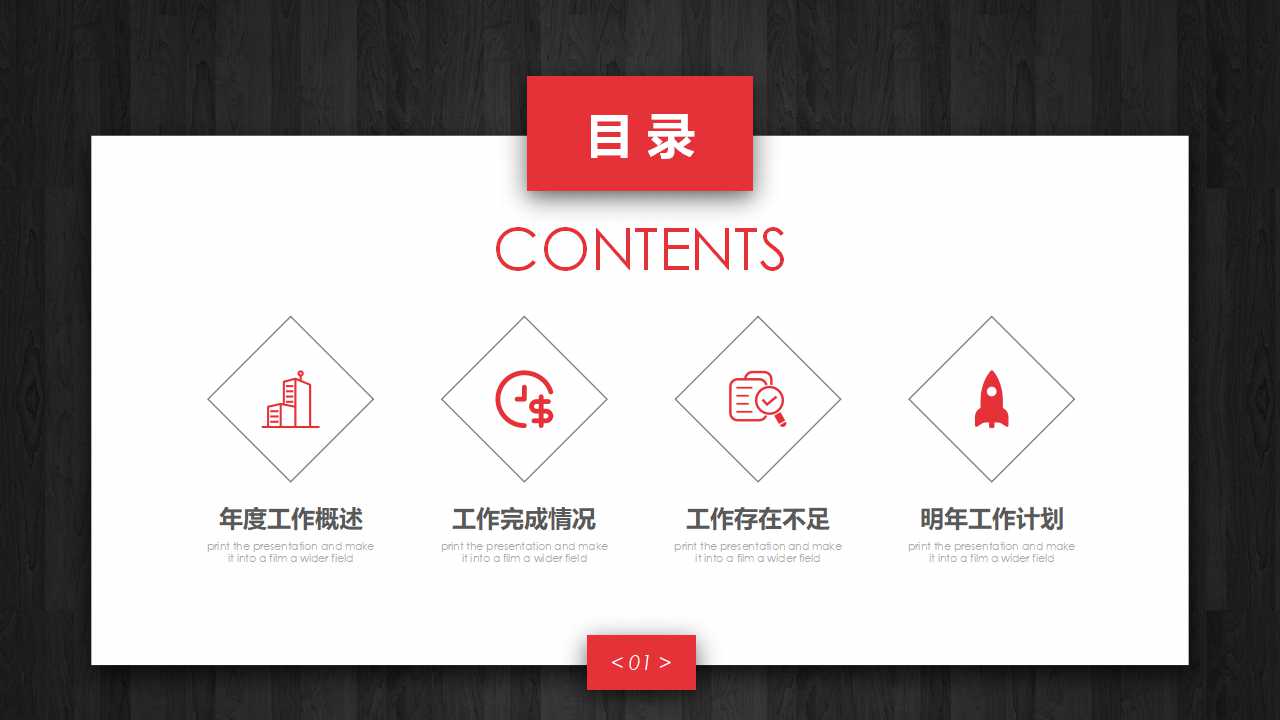 行业PPT-国外精美图表模板