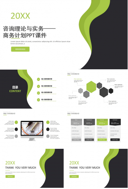 咨询理论与实务——商务计划PPT课件