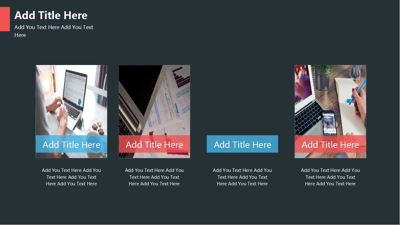 PPT商务模板_蓝天白云背景