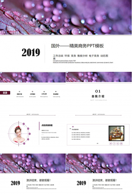 国外——精美商务PPT模板