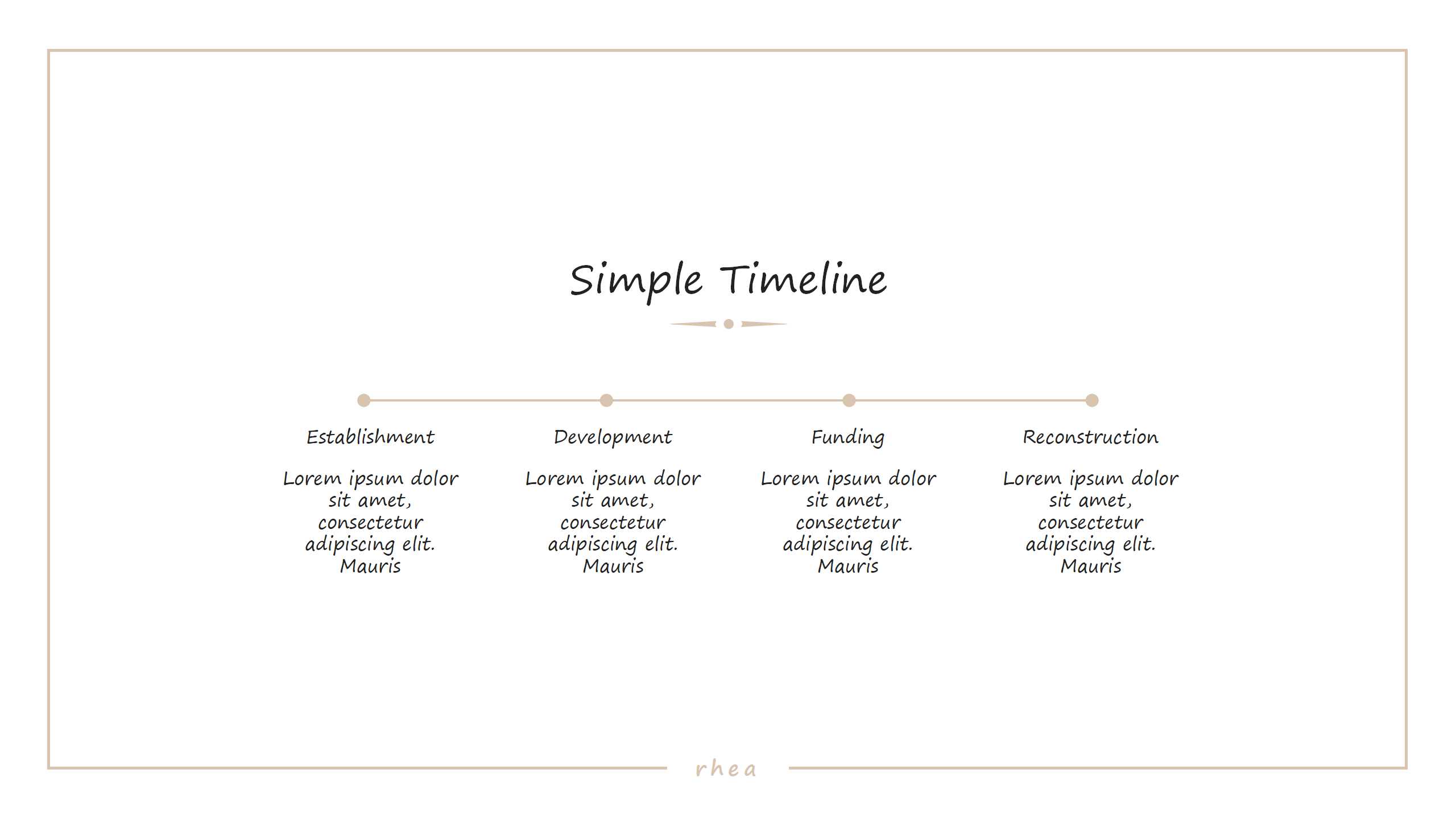 大气精美欧美风PPT模板