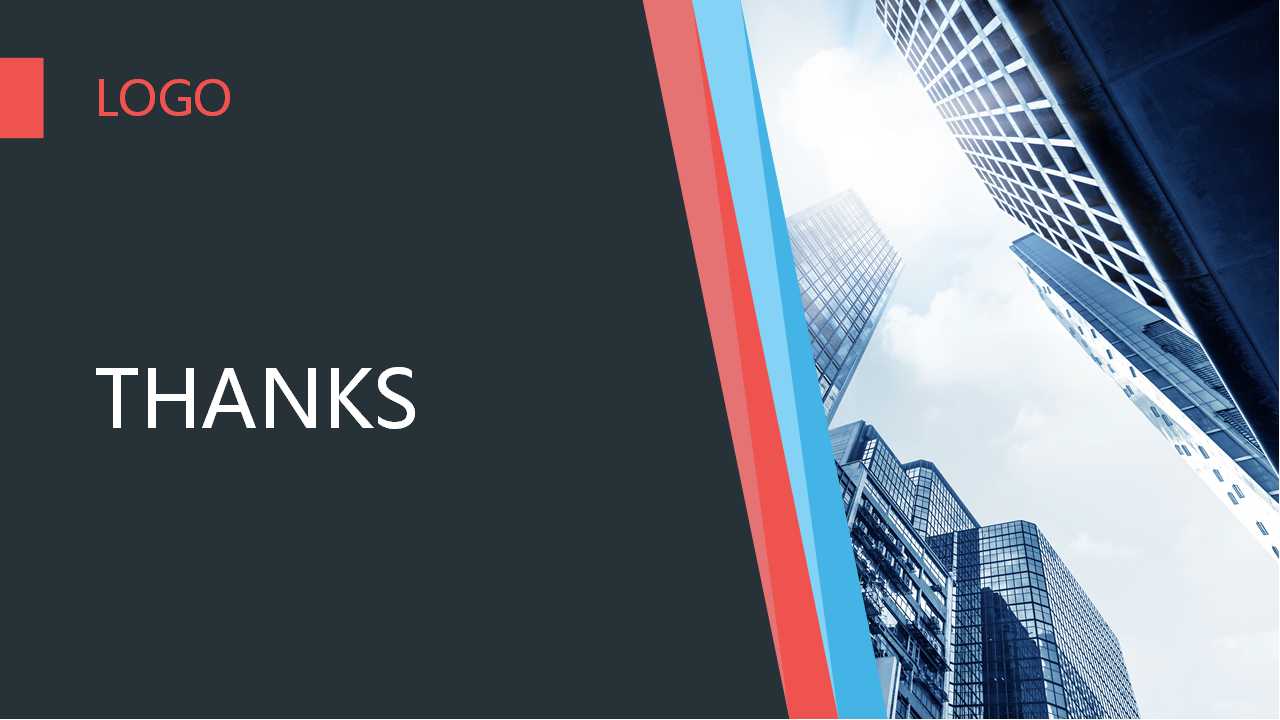 PPT商务模板_蓝天白云背景