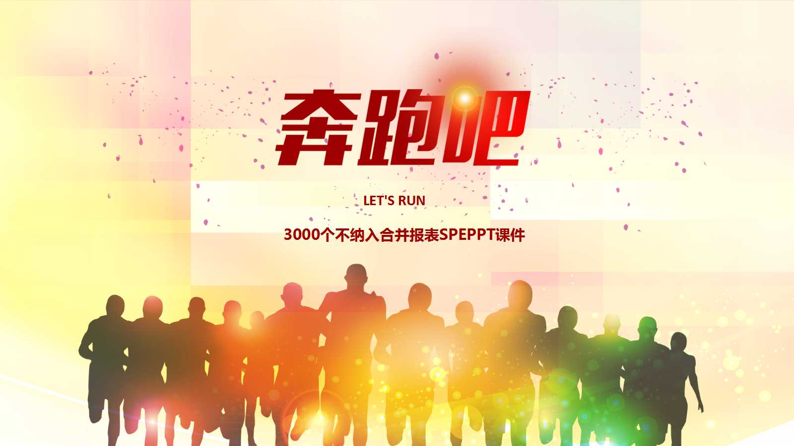 3000个不纳入合并报表SPEPPT课件