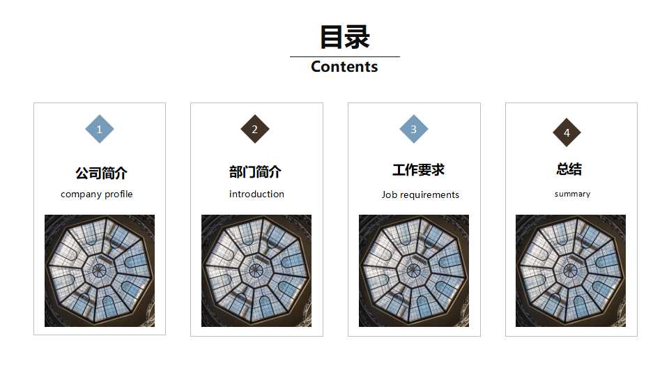 商务PPT__国外的早会背景