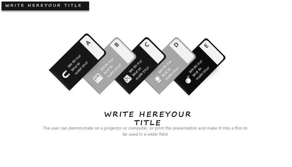 简约淡雅时尚欧美风PPT模板下载