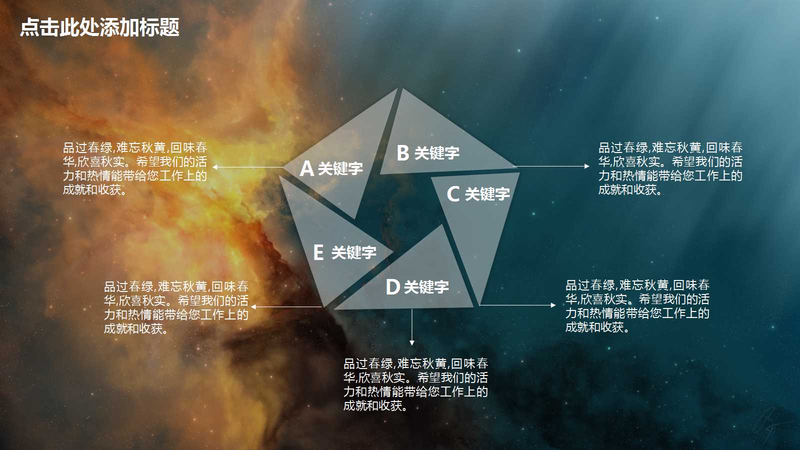 IT科技PPT模板——黄色图片