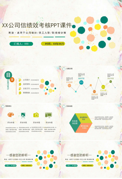 XX公司信绩效考核PPT课件