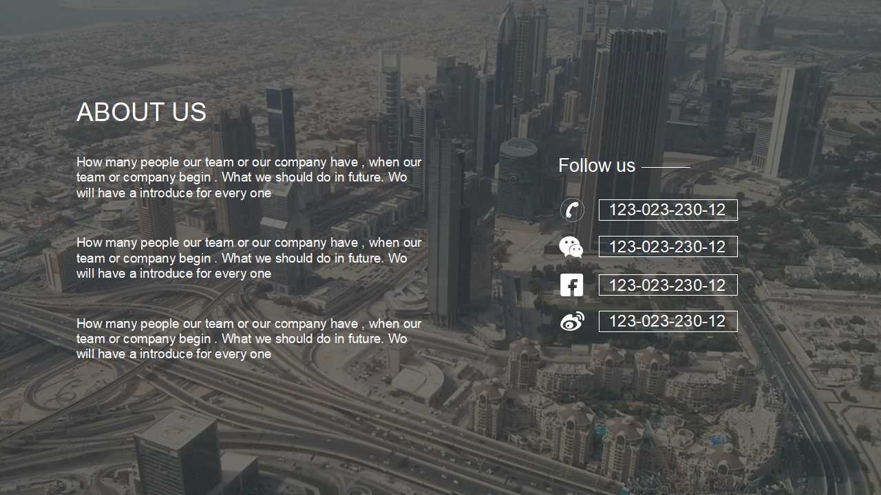 欧美风时尚精品PPT模板