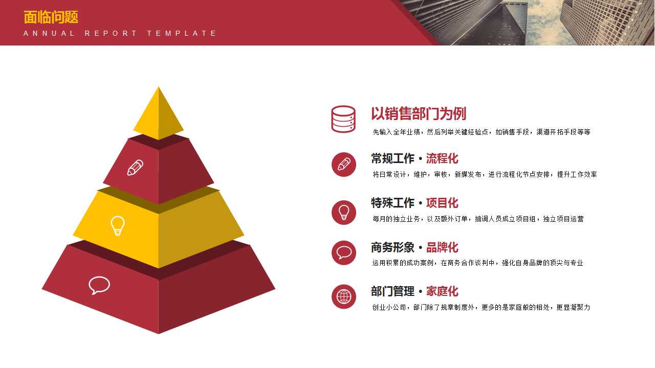 商务办公大楼PPT背景模板