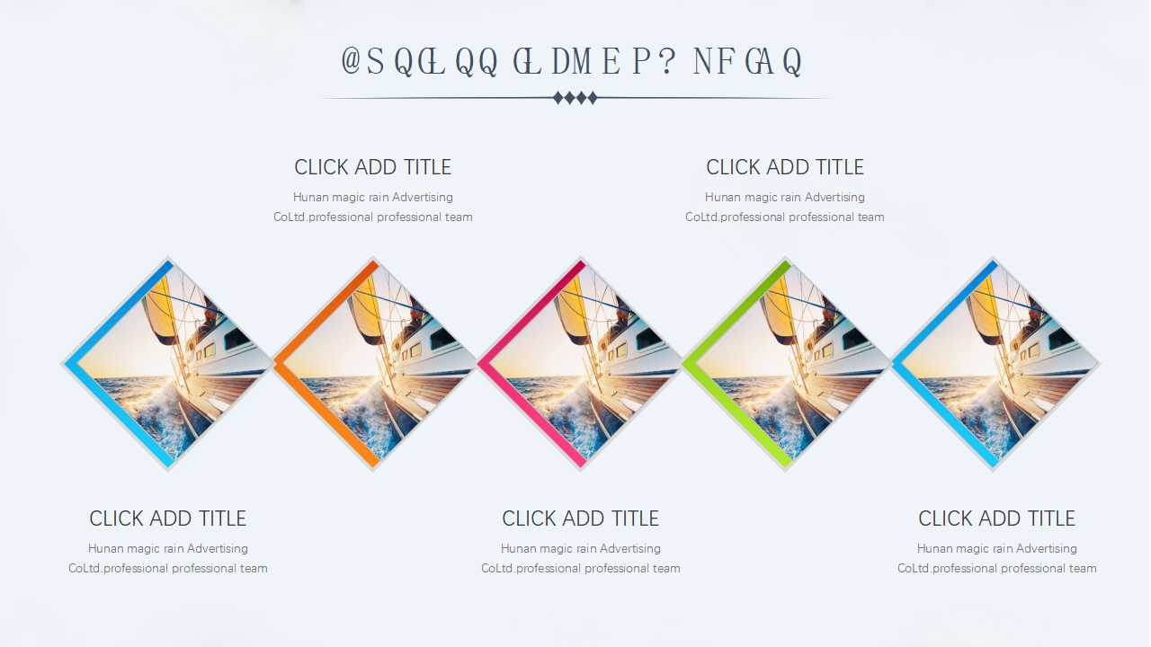 黑白蓝封面简洁欧美风个人总结PPT模板