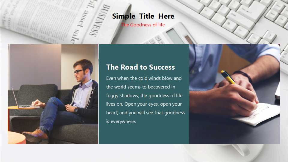 大气时尚欧美风PPT模板