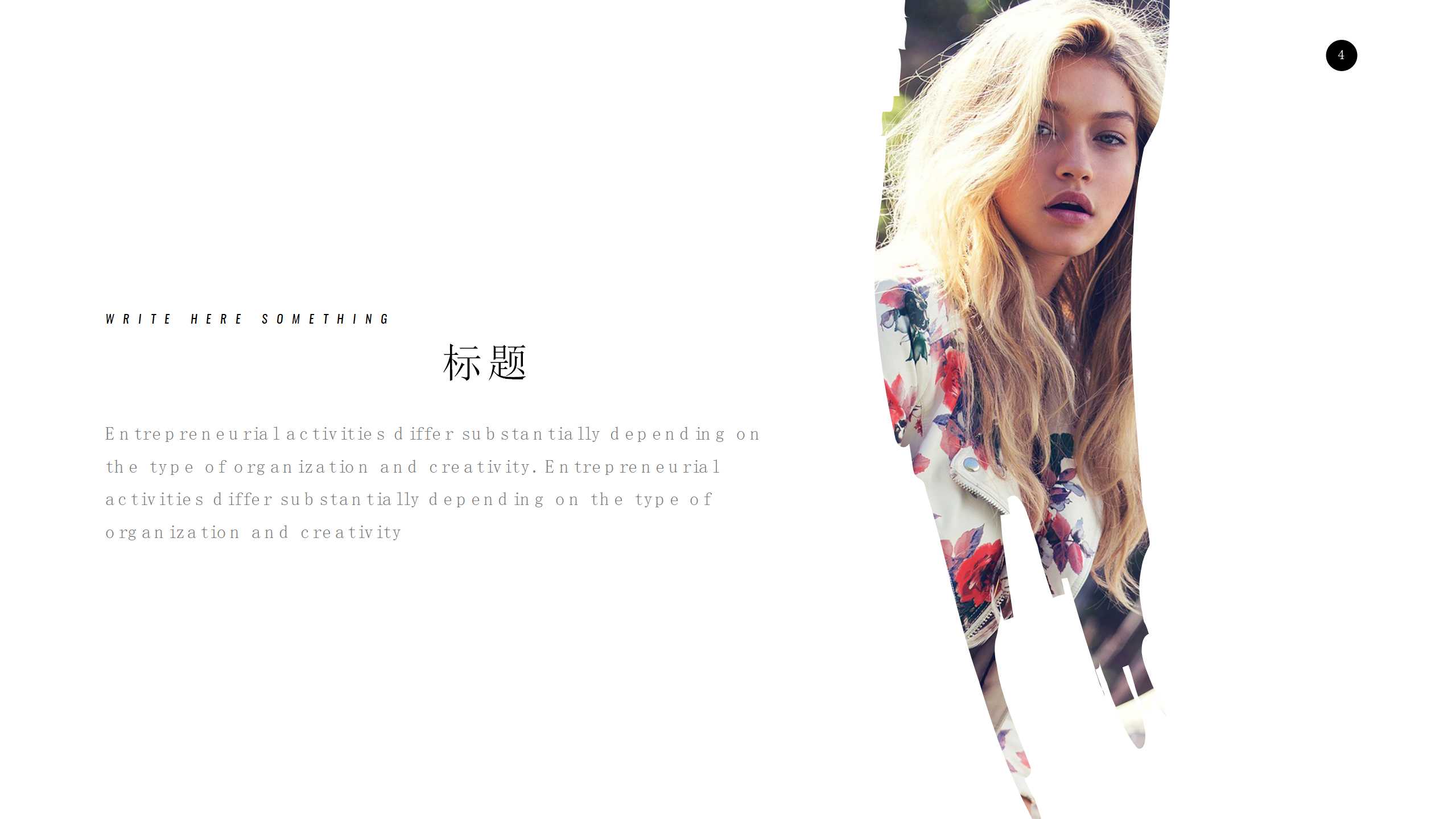 简约欧美商务风融资计划书项目展示ppt模板