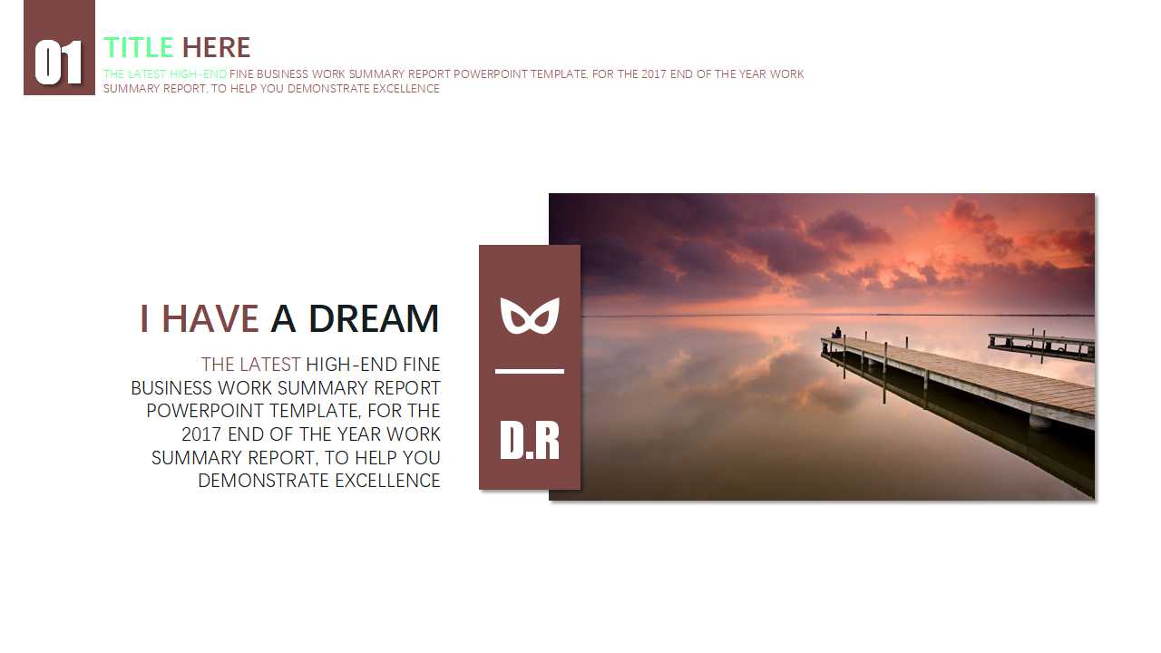 欧美风时尚商务PPT模板