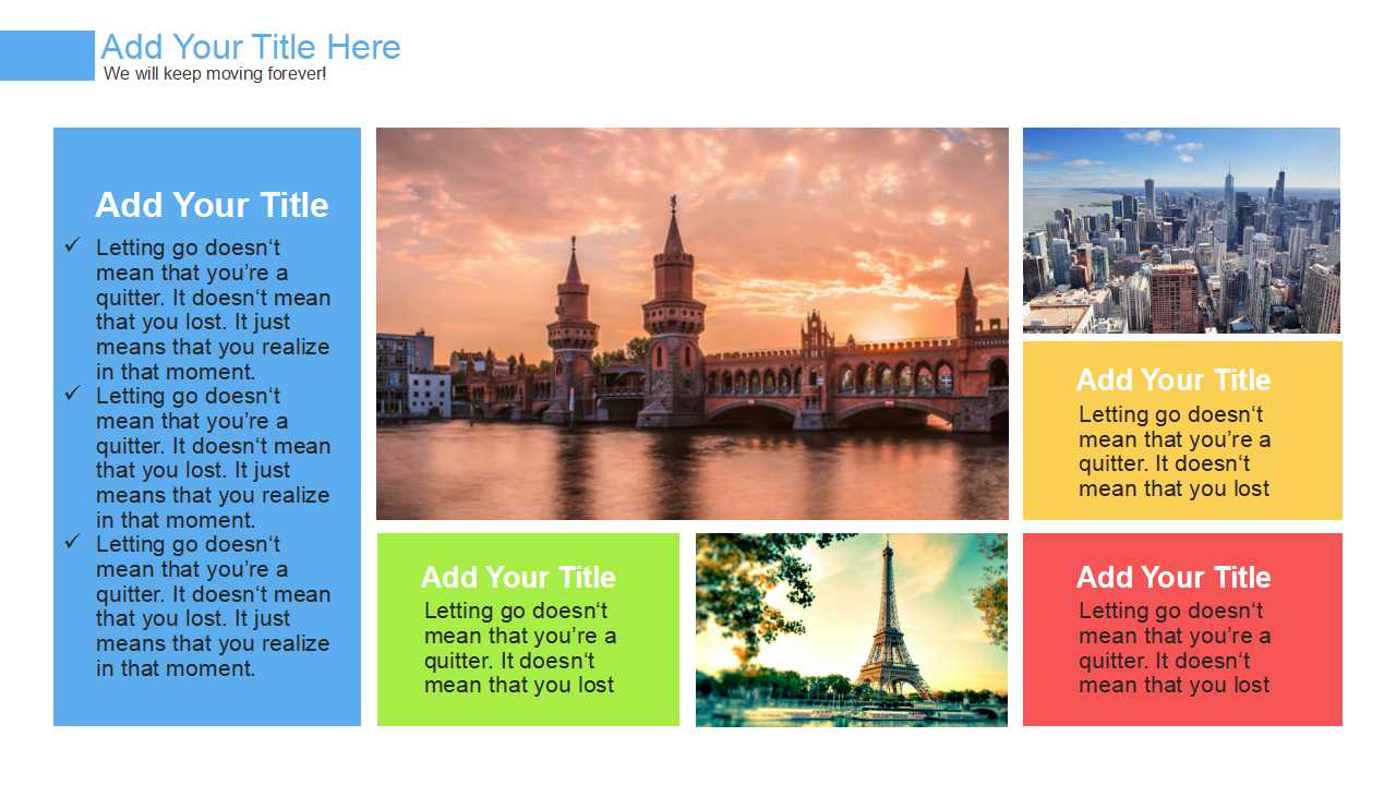 唯美时尚欧美风城市封面公司简介PPT模板