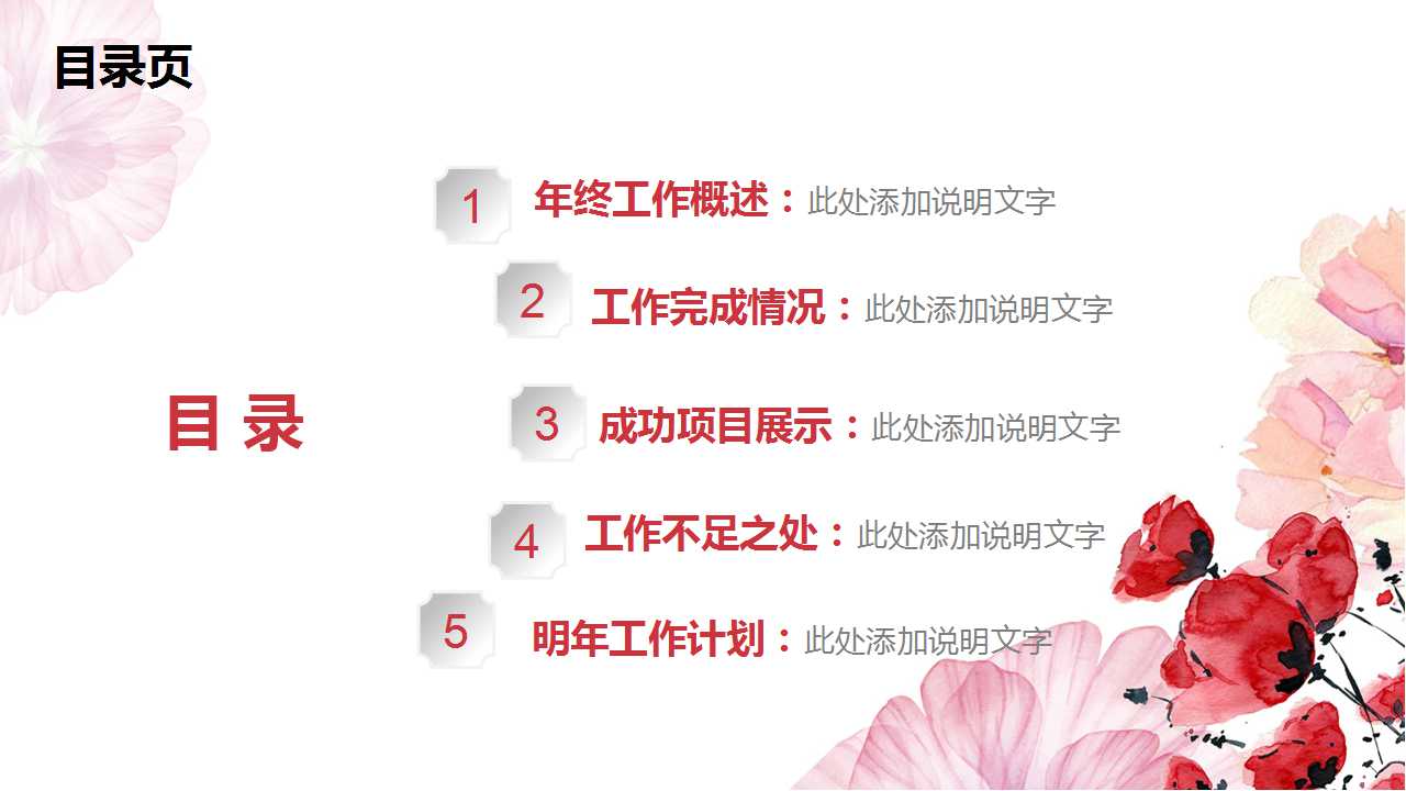 都市女之花－商务PPT模板