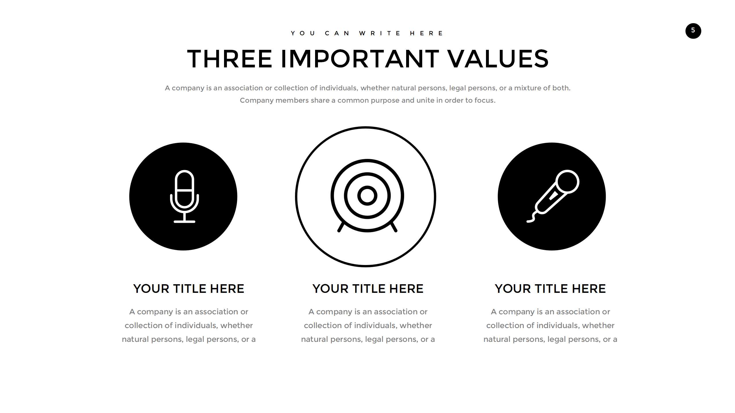 创意简约欧美PPT模板