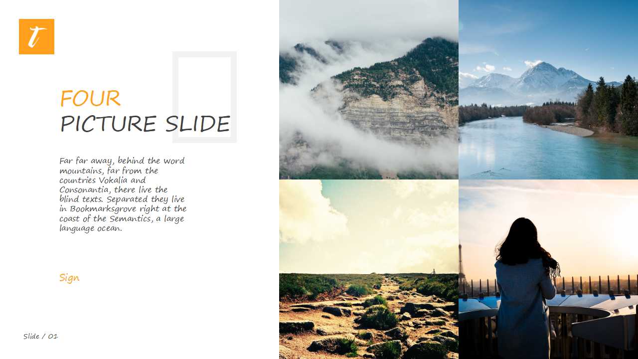 欧美建筑风格商业ppt通用模板