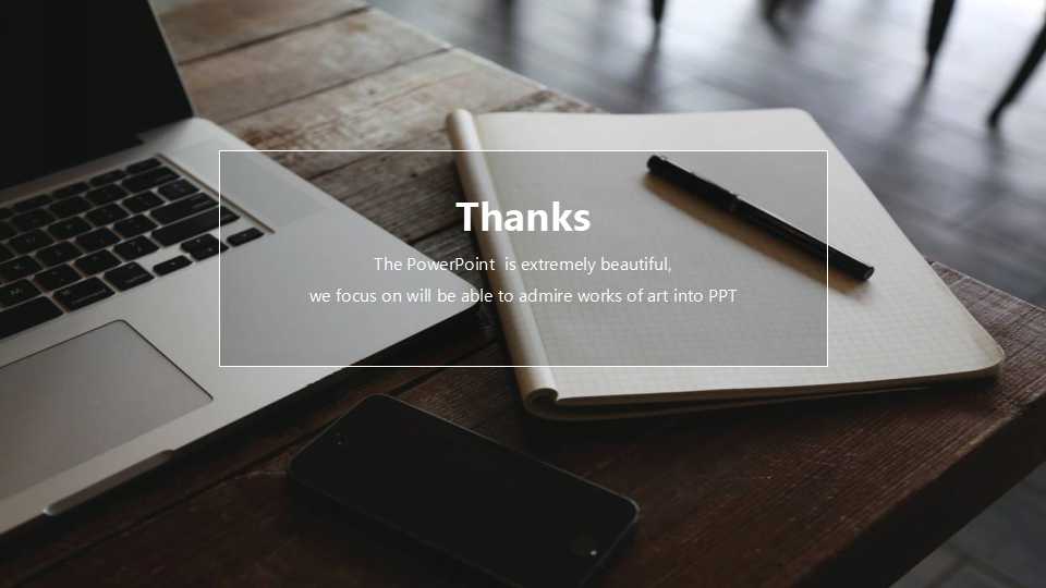 大气时尚欧美风PPT模板